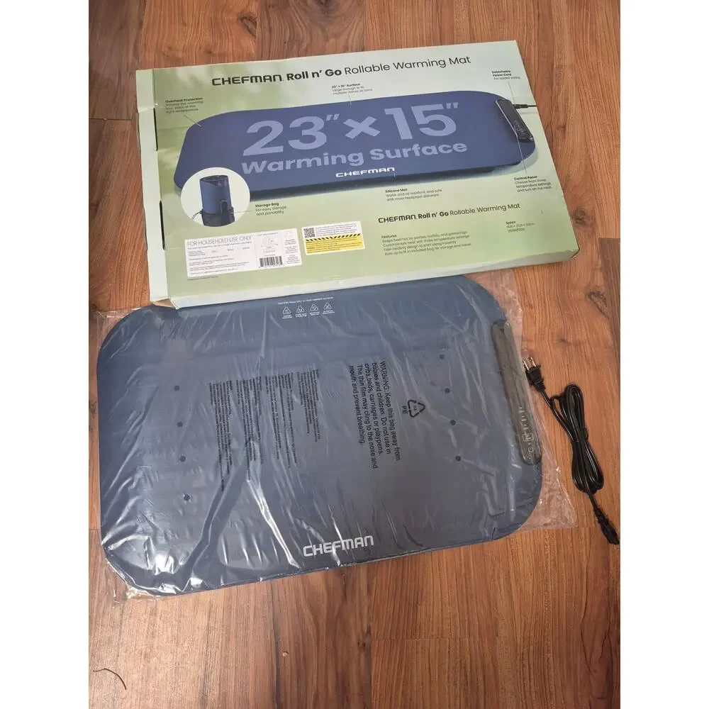 Chefman Roll n' Go Rollable Warming Mat 23